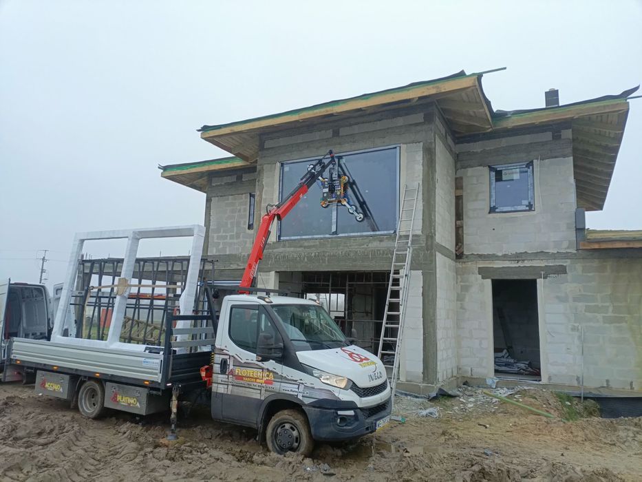 Wynajem HDS z przyssawkami do szkła