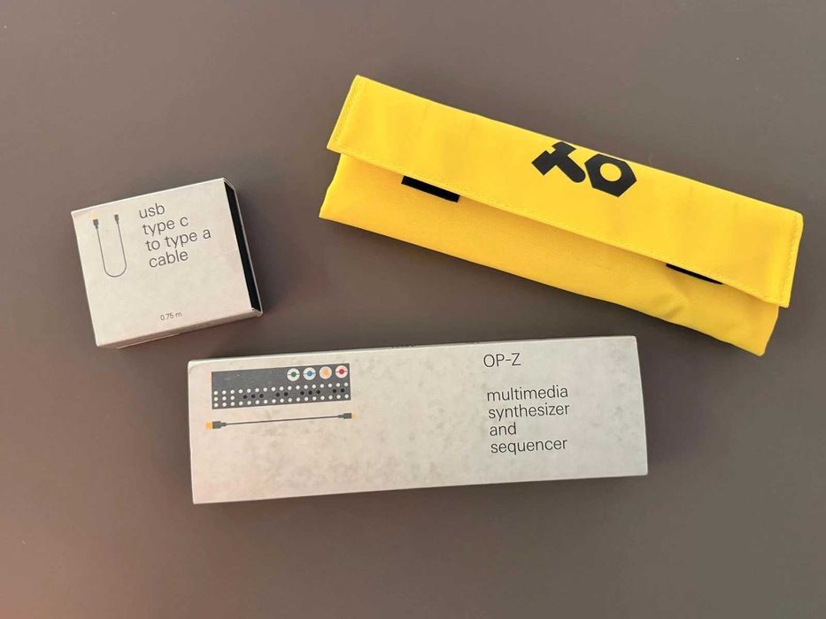 Sintetizador e sequenciador Teenage Engineering OP-Z