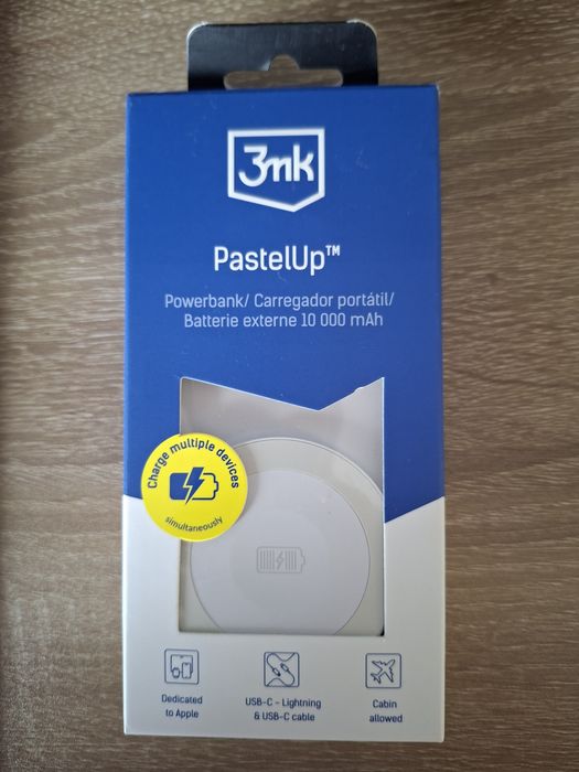 3mk pastelup powerbank dedykowany dla iPhone Apple watch magsafe