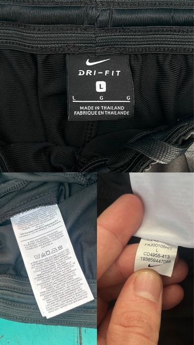 Тренировочные штаны Nike Dri Fit Strike, размер L, спортивные штаны