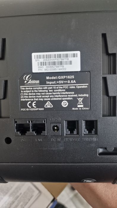 Telefon IP Grandstream GXP1625 nowy nieużywany