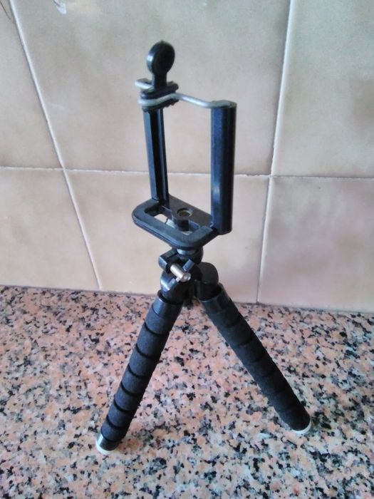 Tripé para telemóvel casa quarto cozinha vivenda carro