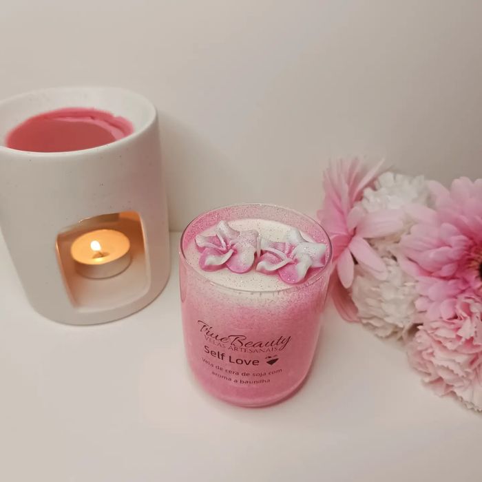 Velas aromáticas e wax melts