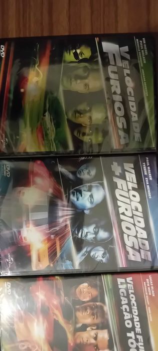 Filmes em Dvd Coleção Velocidade Furiosa.