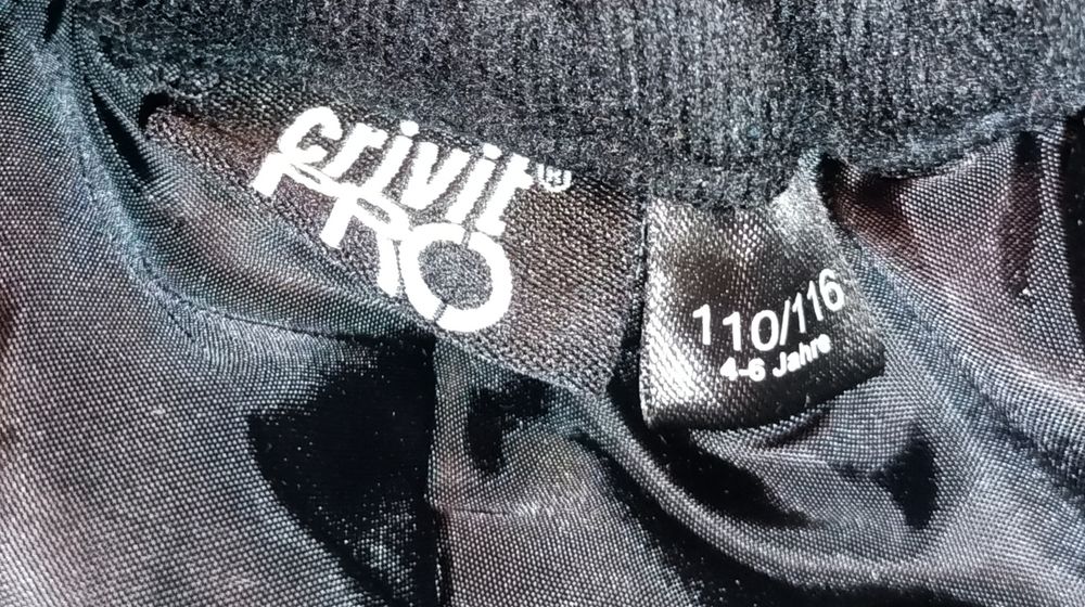 Spodnie narciarskie crivit r. 110-116