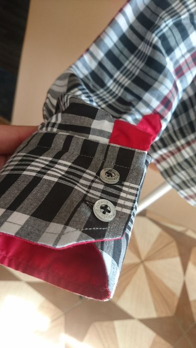 Koszula w kratkę nowa M country kowboj