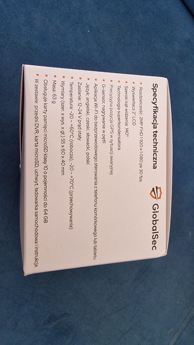 Kamera wideorejestrator GlobalSec BP 3.1A full HD