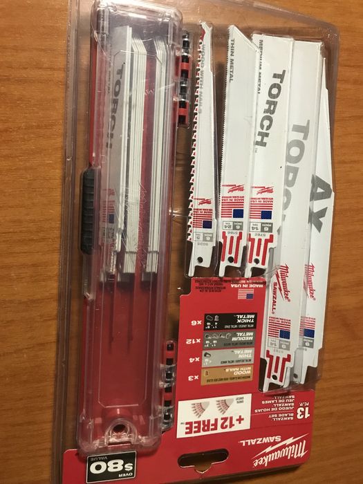 Milwaukee  Brzeszczoty Zestaw