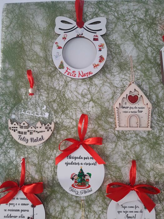 Pendentes natal, bolas natal