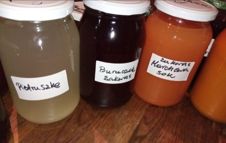 Z Podlasia zestaw sok syrop zakwas maść rokitnik ocet