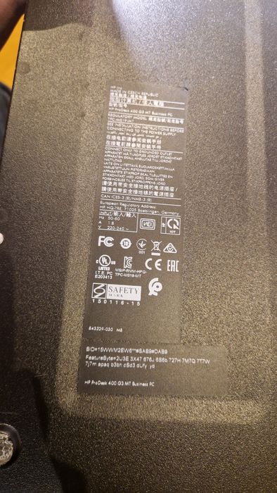 Computador desktop HP