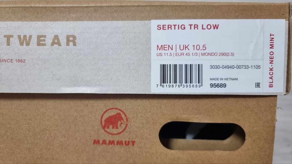 НОВЫЕ Mammut Sertig TR.