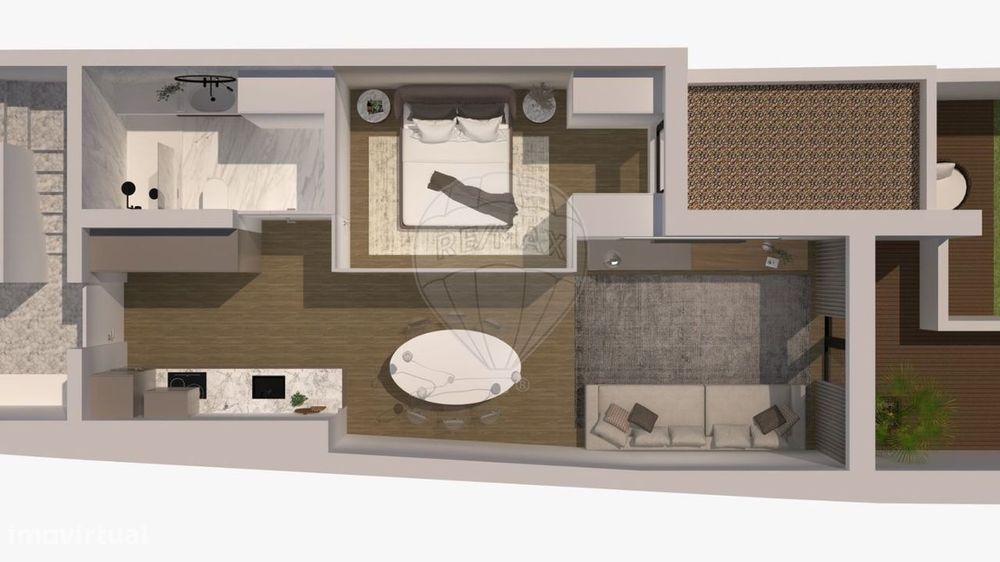 Apartamento T1 para venda