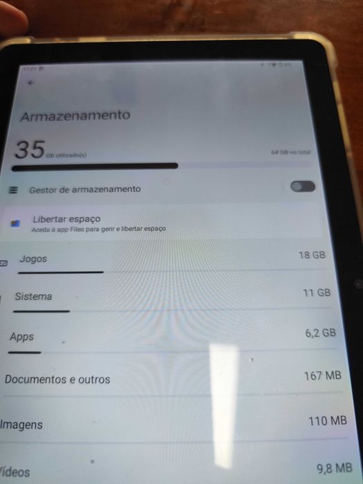 Tablet a mais uns equipamentos