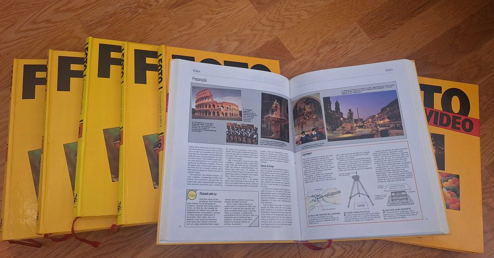 Coleção Completa De Fotografia | 8 Volumes | 2400 Paginas