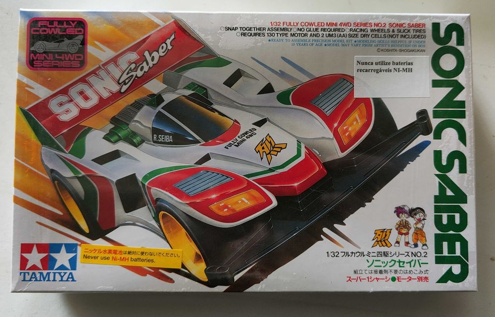 Carro Mini4WD Let's & Go Tamiya (8 Euros cada se comprar os 6)