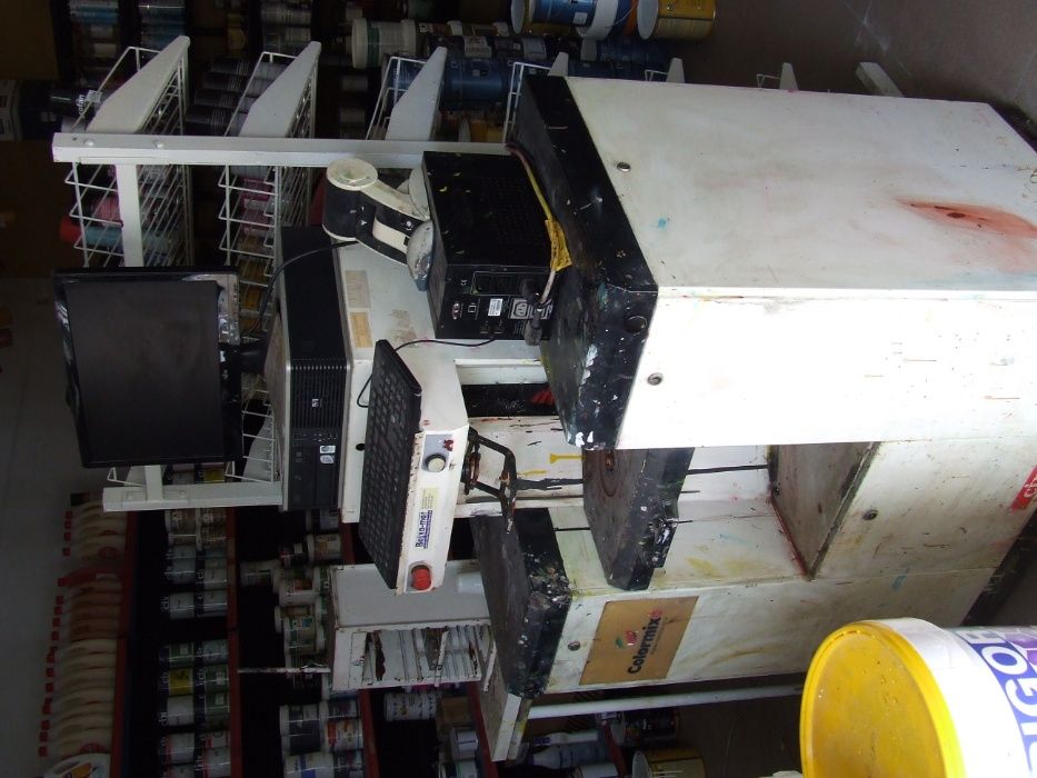 Maquina de afinar tintas