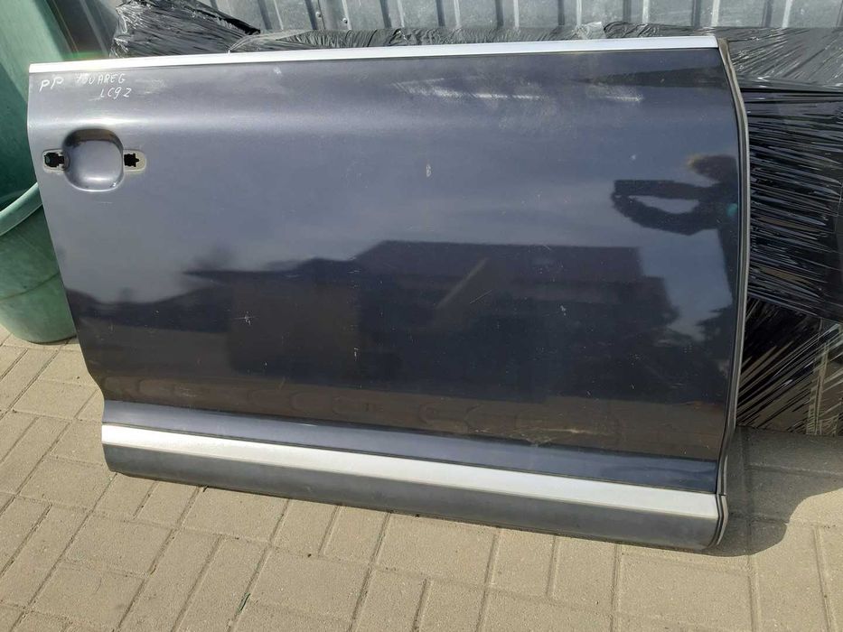 VW Touareg 7L 5.0 TDI drzwi prawe prawy przednie przód LC9Z