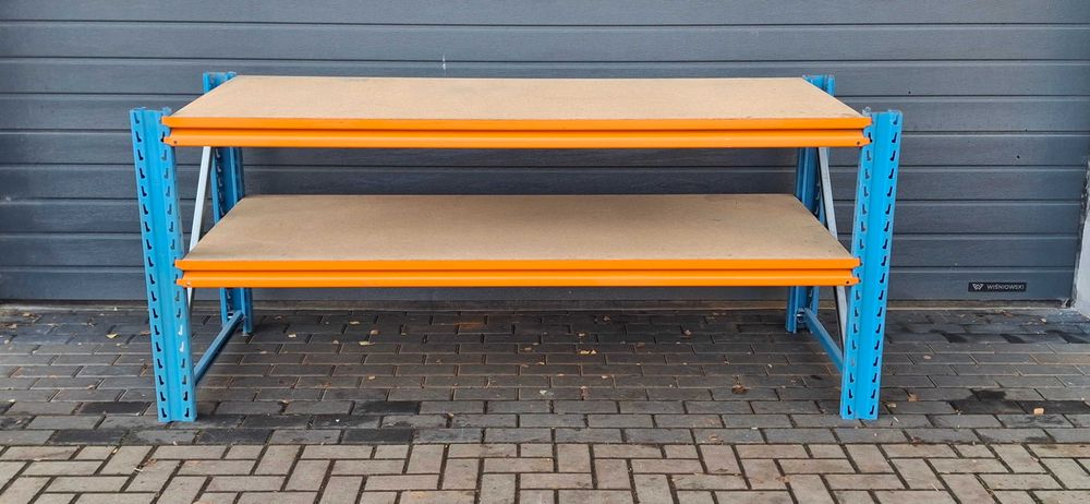 Stół stalowy warsztatowy do garażu do pakowania Mega mocny system Stow