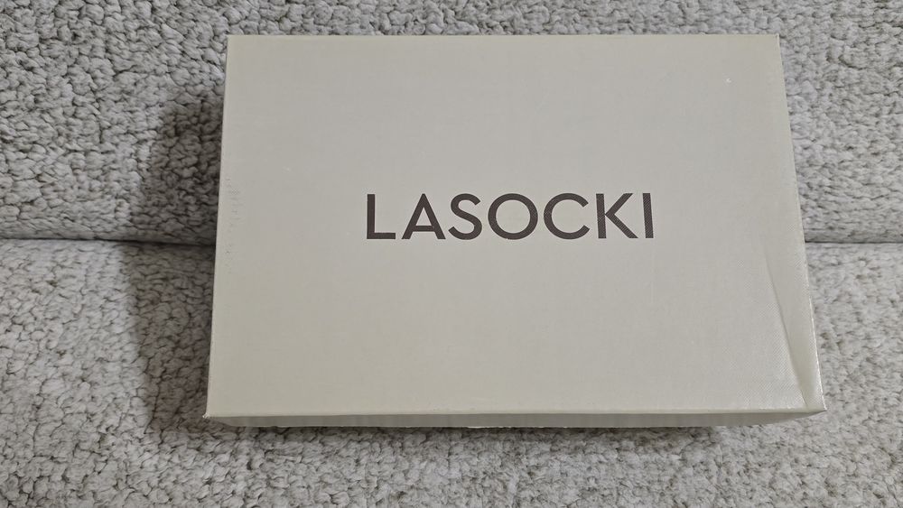 Buty sandały skóra naturalna na obcasie 7,5 cm r.37 NOWE!