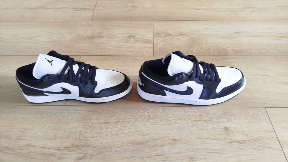 Nike Air Jordan 1 Low Black White Damskie 43 – Nowe