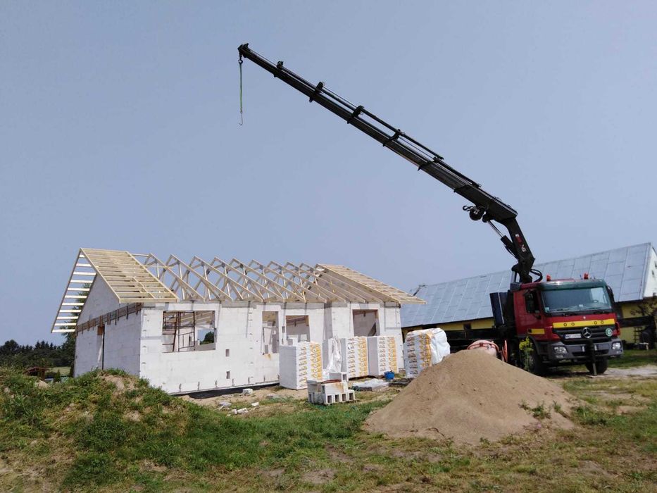 Wiązary dachowe MiTek C24 na blachy kolczaste, bindry