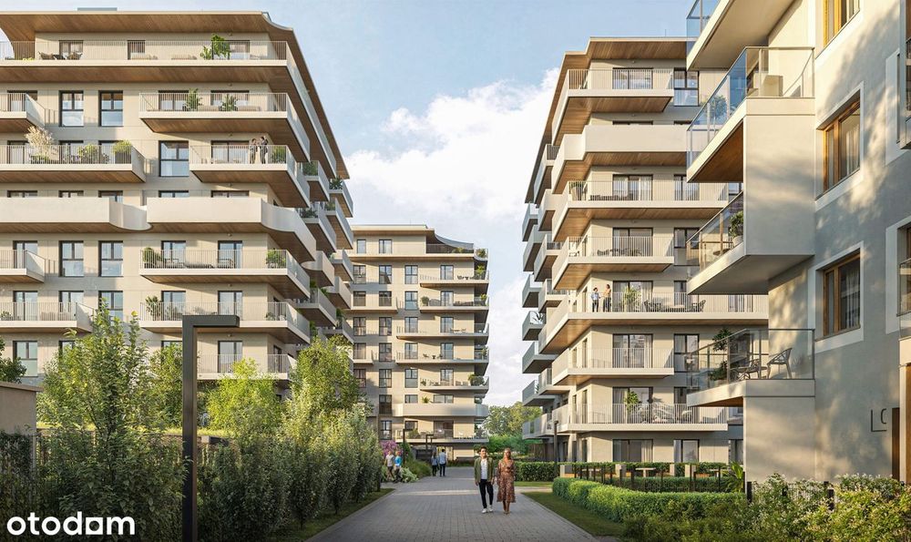 2-pokojowe mieszkanie 45m2 + balkon