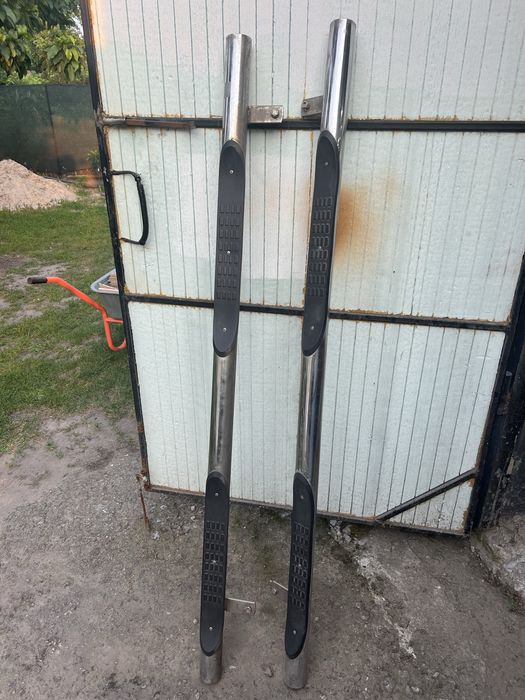 Бічні труби порогів оутлендер 1