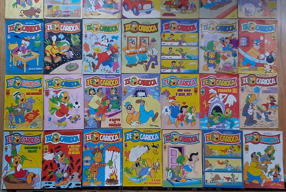 Zé Carioca Revistas Disney anos 80