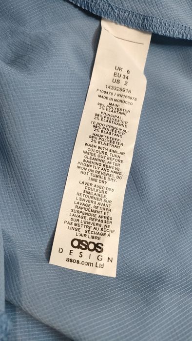 Nowa sukienka maxi weselna koktajlowa ASOS