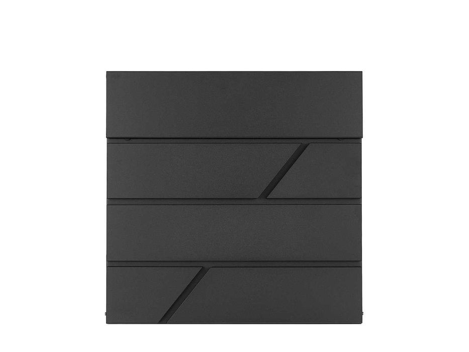 Поштова скринька 36,7x37x10 см антрацит Почтовый ящик