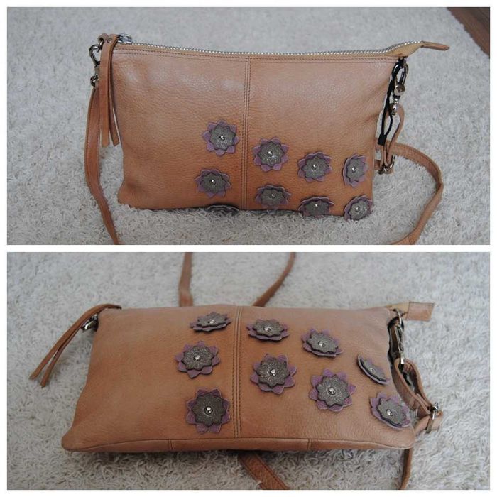 Шкіряна сумка / кожаная сумка кроссбоди