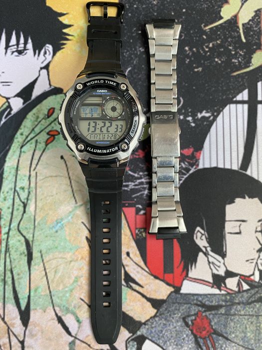 Годинник Casio AE-2100W illuminator world time