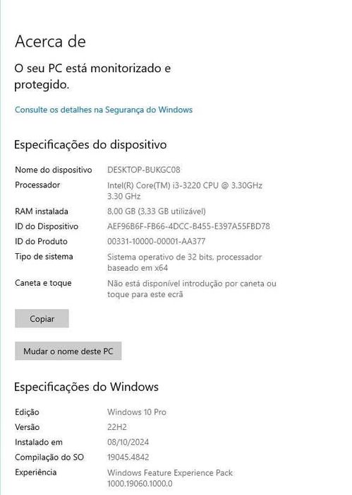 Desktop Lenovo               .