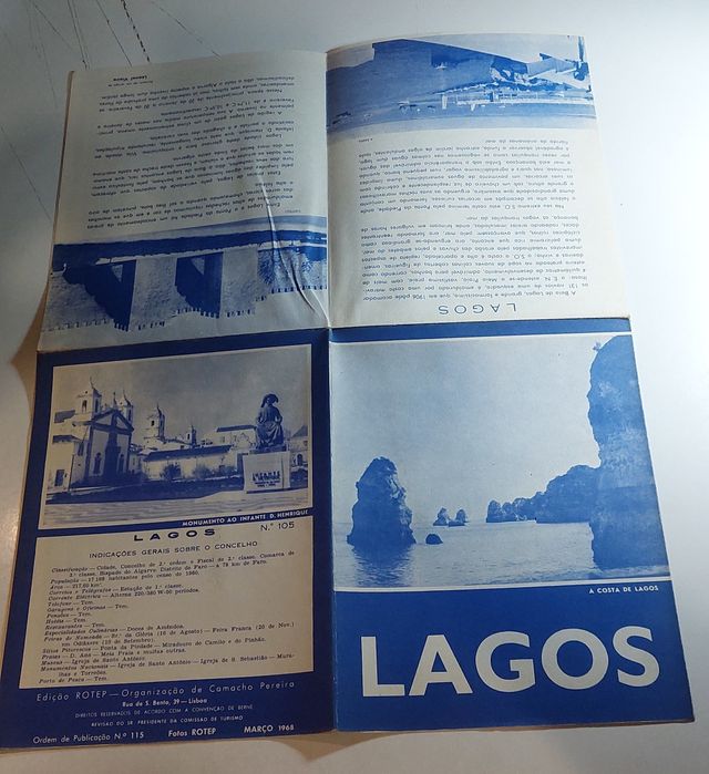 Lagos - Roteiro ROTEP | Incluí Mapa Desdobrável