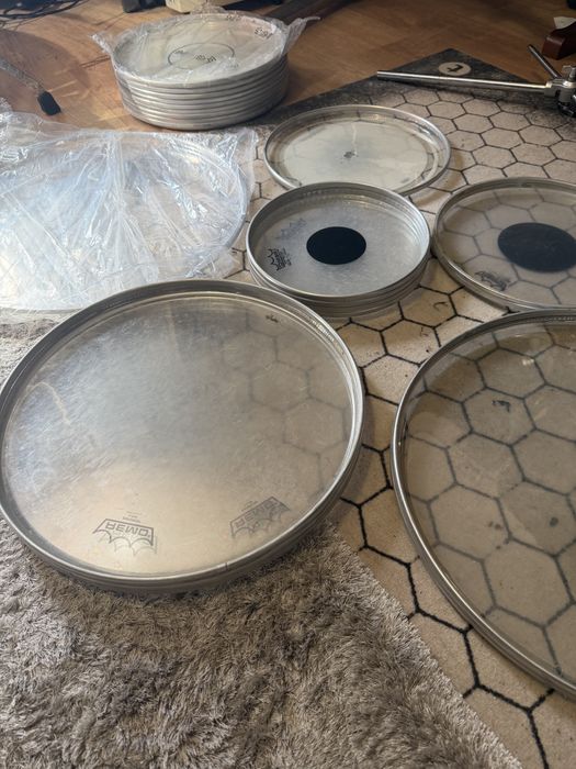 Peles bateria usadas Remo 10-20”