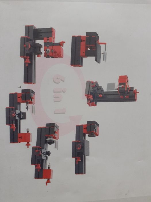 Mini wielofunkcyjna maszyna - zestaw narzędzi dla majsterkowiczów 6w1