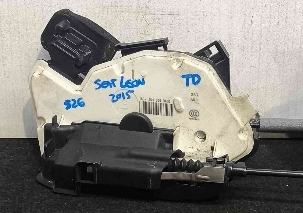 Fechadura / Fecho Porta Trás Direito 5K4839016Q - SEAT LEON