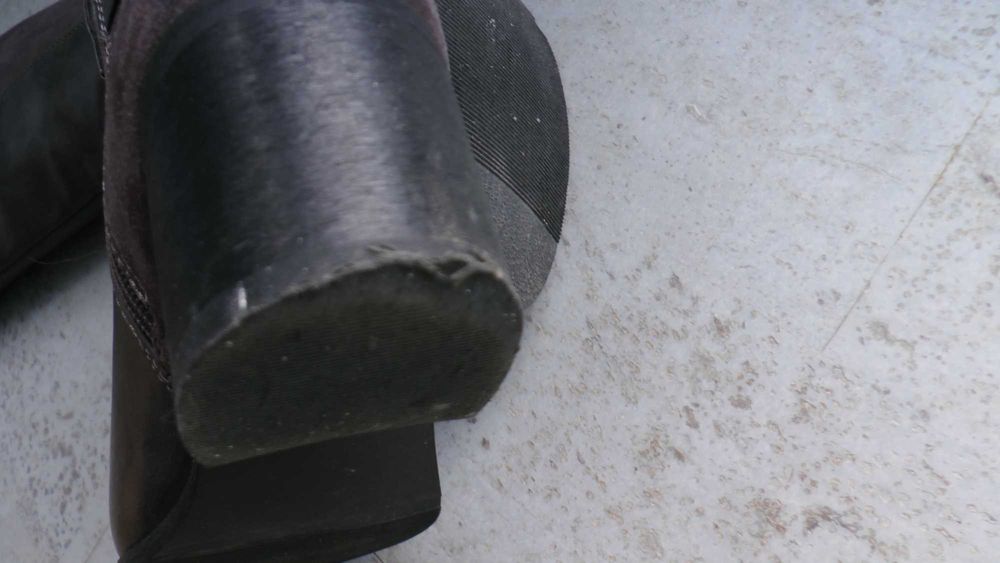 kozaki Jenny Fairy Kozaki WS17009-1 Szary, rozm 38, niski obcas