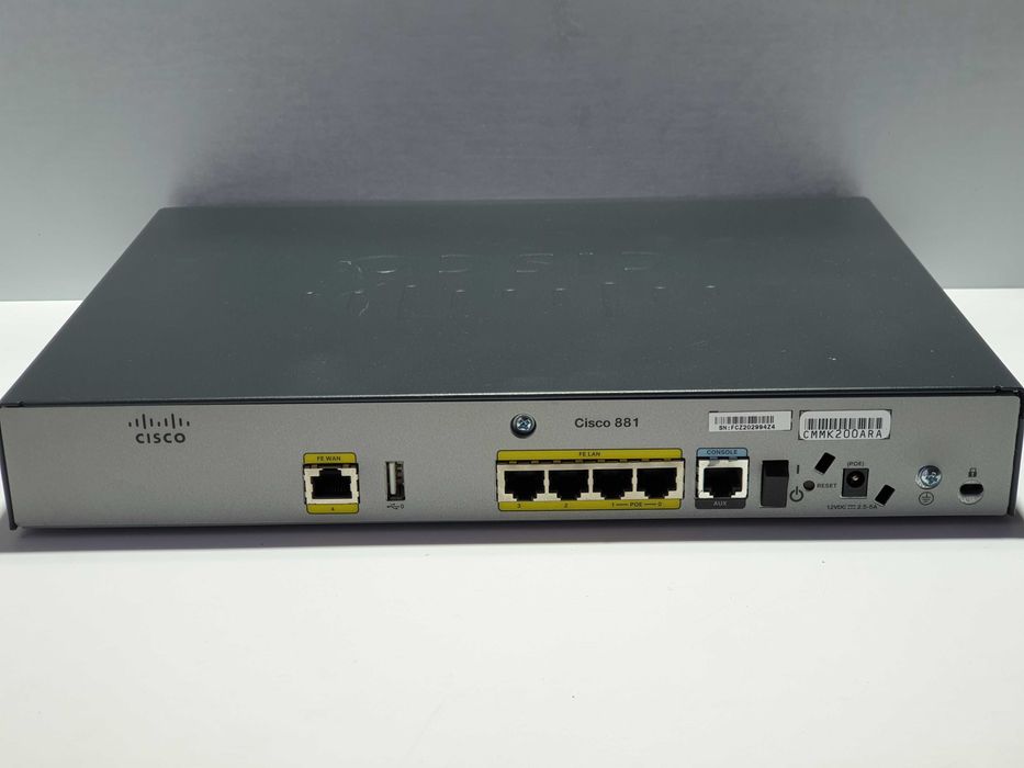 роутер маршрутизатор Cisco C881-K9 VPN