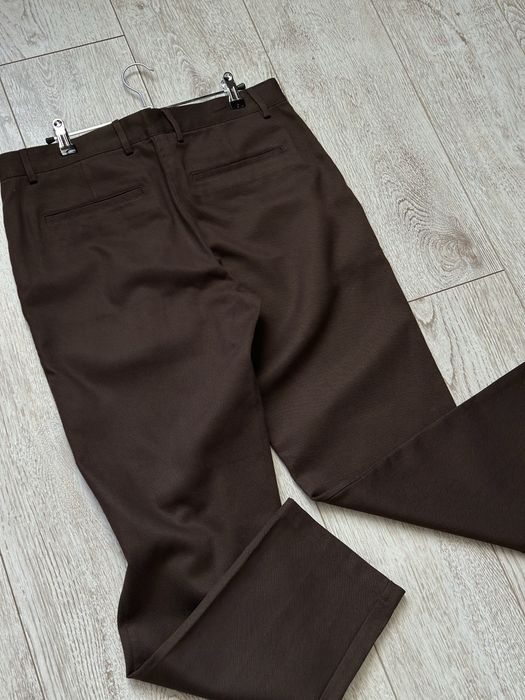 Преміальні штани SELECTED HOMME Tailoring брюки коричневі шоколад розмір 48, М оригінал