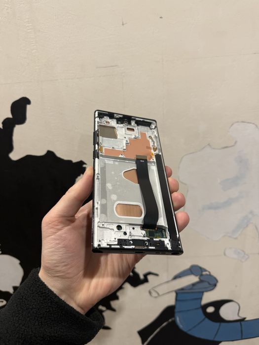 Дисплей Samsung Galaxy Note 20 Ultra без нюансів, з рамкою
