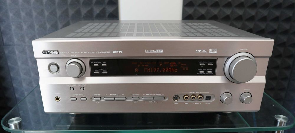 Усилитель ресивер YAMAHA RX-V640 RDS в идеале есть видео