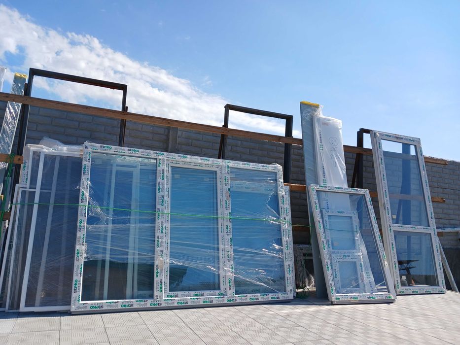 АКЦІЯ -40% Окна Двери Пластиковые! Вікно 1000х1200 відкривне Устинівка