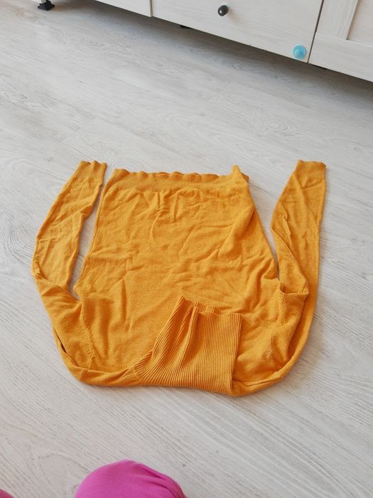 Golf damski S M musztarda