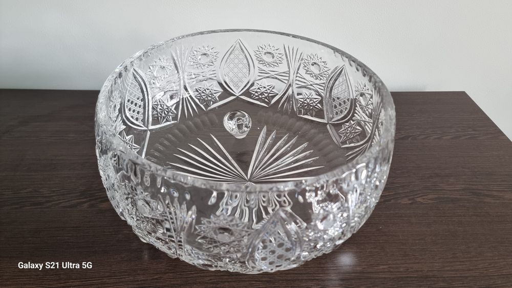 Wspaniały duży kryształ jak nowy