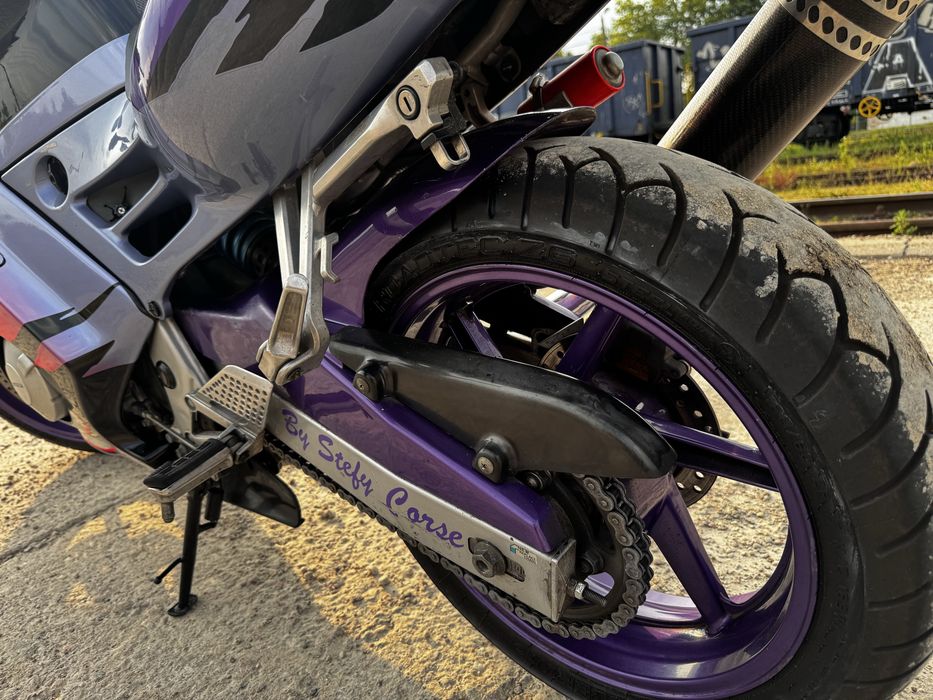 HONDA CBR 600 | Stalowy oplot | Carbon wydech