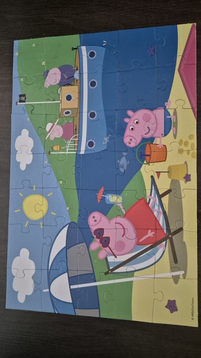 Puzzle Trefl 35 Świnka Peppa