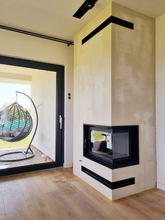 Kominki Łęczna okazja projekt 3D szybki montaż