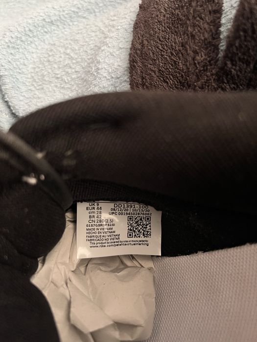 Nike Dunk Low Panda Tamanho 44